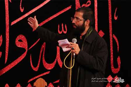 مداحی شب هشتم محرم 1396 از حاج حسین سیب سرخی