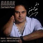 دانلود آهنگ جدید بابک زرینه پور به نام با تو خوشبختم